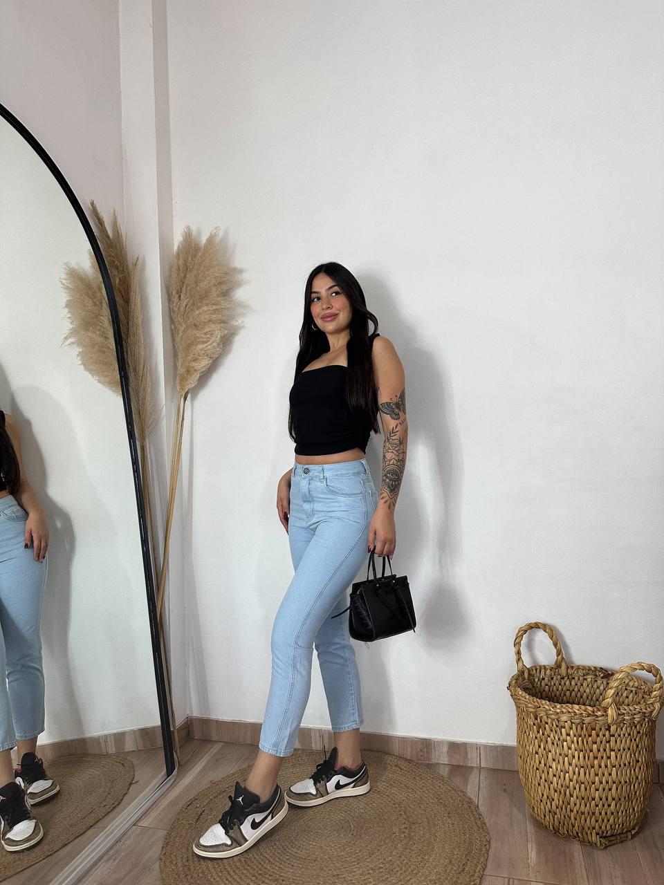 MOM RIGIDO CELESTE