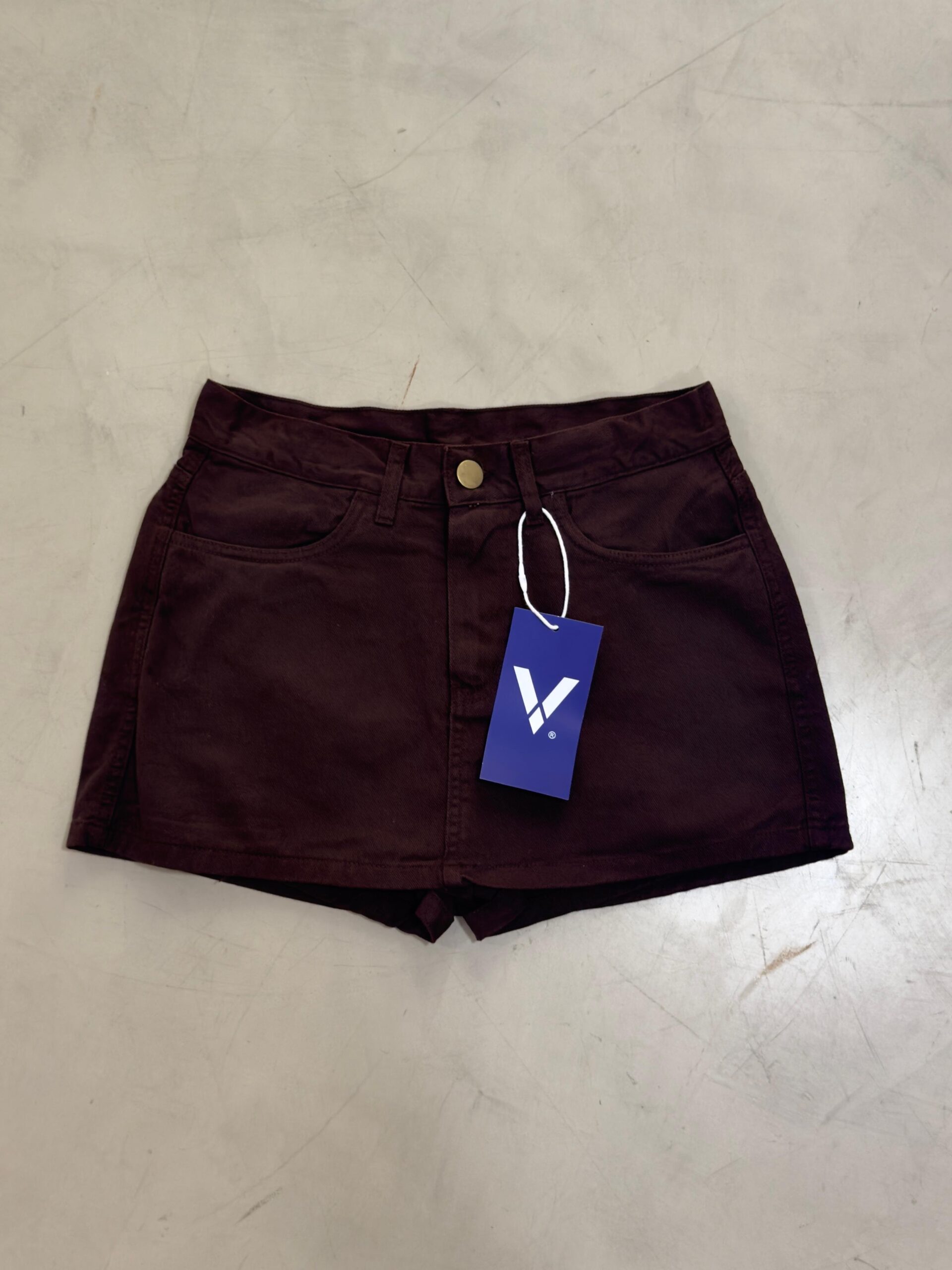 POLLERA SHORT CHOCOLATE 🍫 DENIM