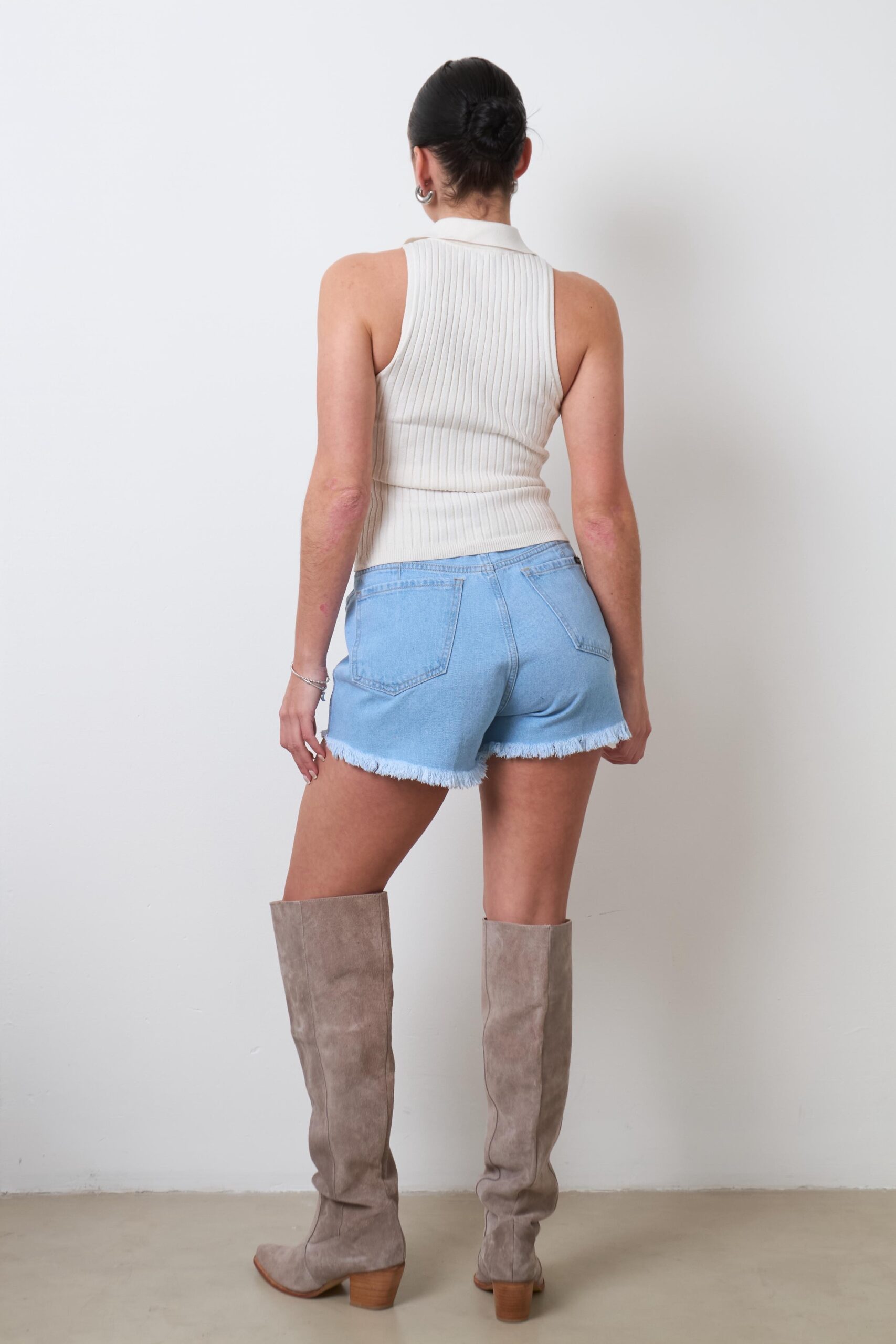 FLECO CELESTE RÍGIDO > tiro alto