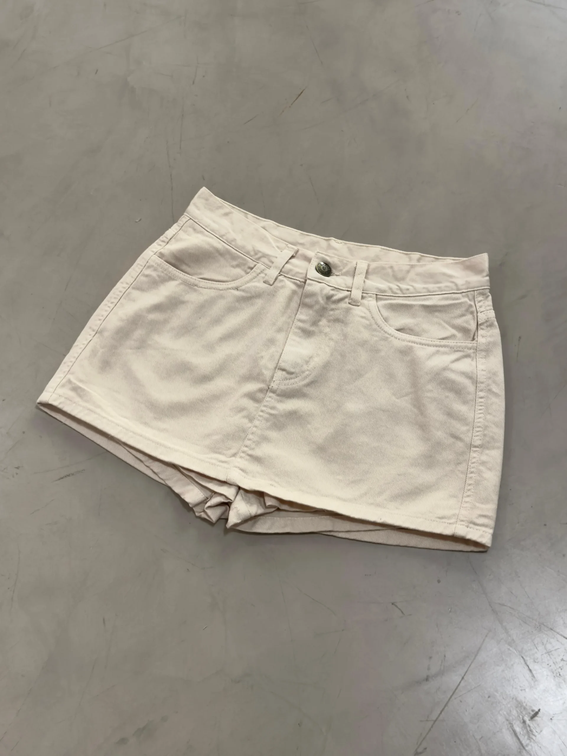 POLLERA SHORT NATURAL DENIM