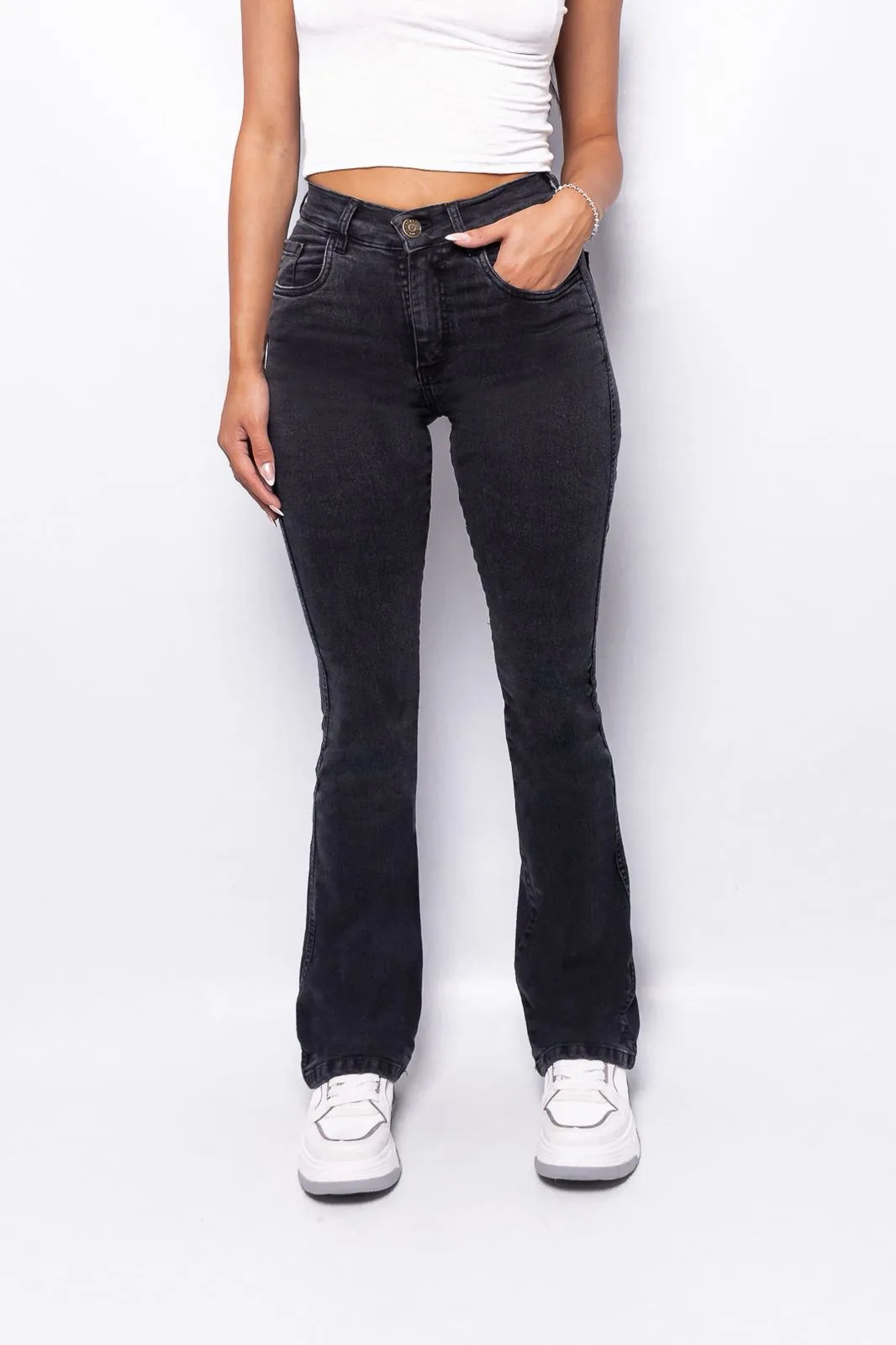 OXFORD ELASTIZADO GRIS LOCALIZADO