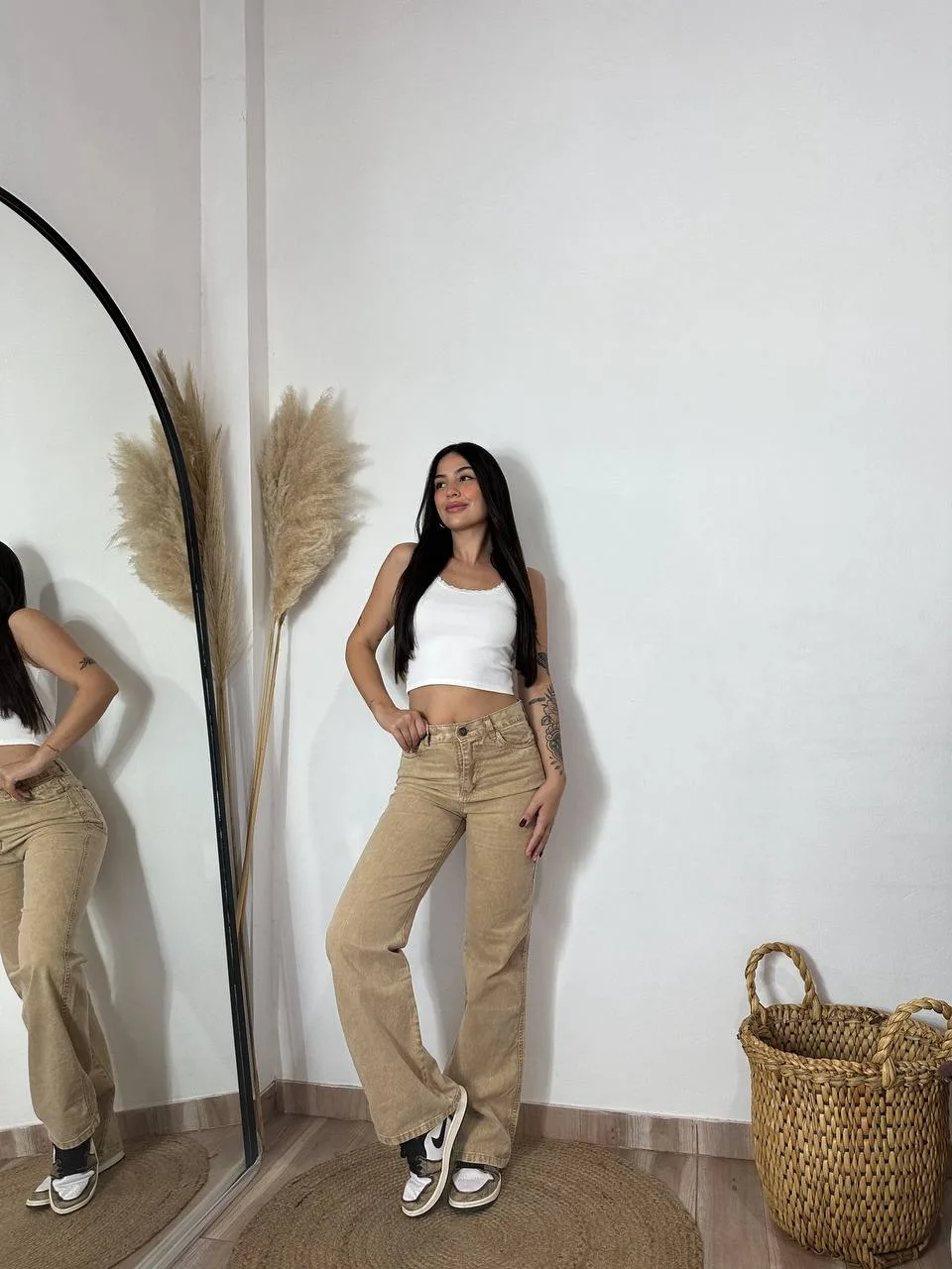 Alternative view of WIDE LEG HABANO NEVADO