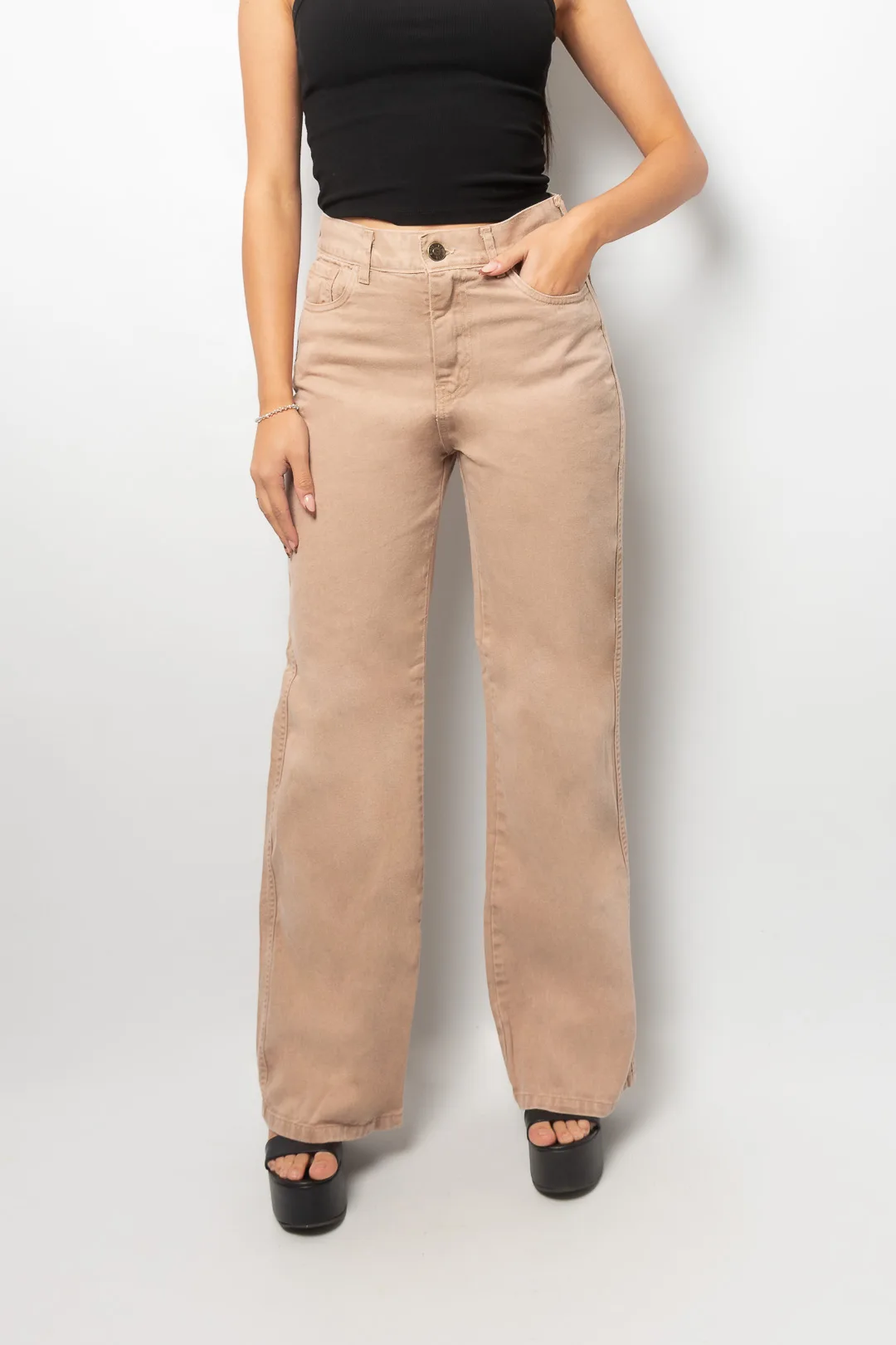 Alternative view of WIDE LEG RÍGIDO “ DULCE “